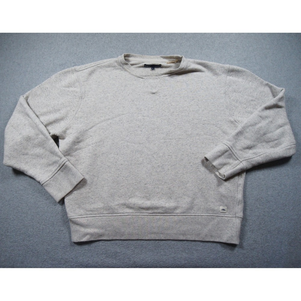 Levis Sweatshirt Mens Medium Gray Crewneck Made & Crafted Sweater Pullover Adult